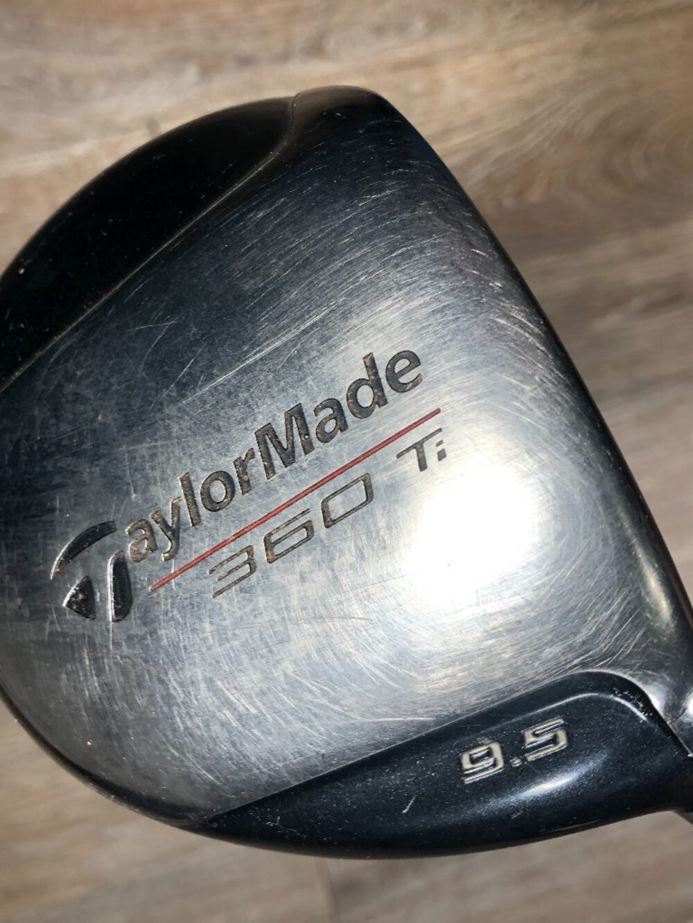 TaylorMade 360 Ti Driver 9.5° UltraLite S-90 Graphite Shaft 46" RH Golf Club